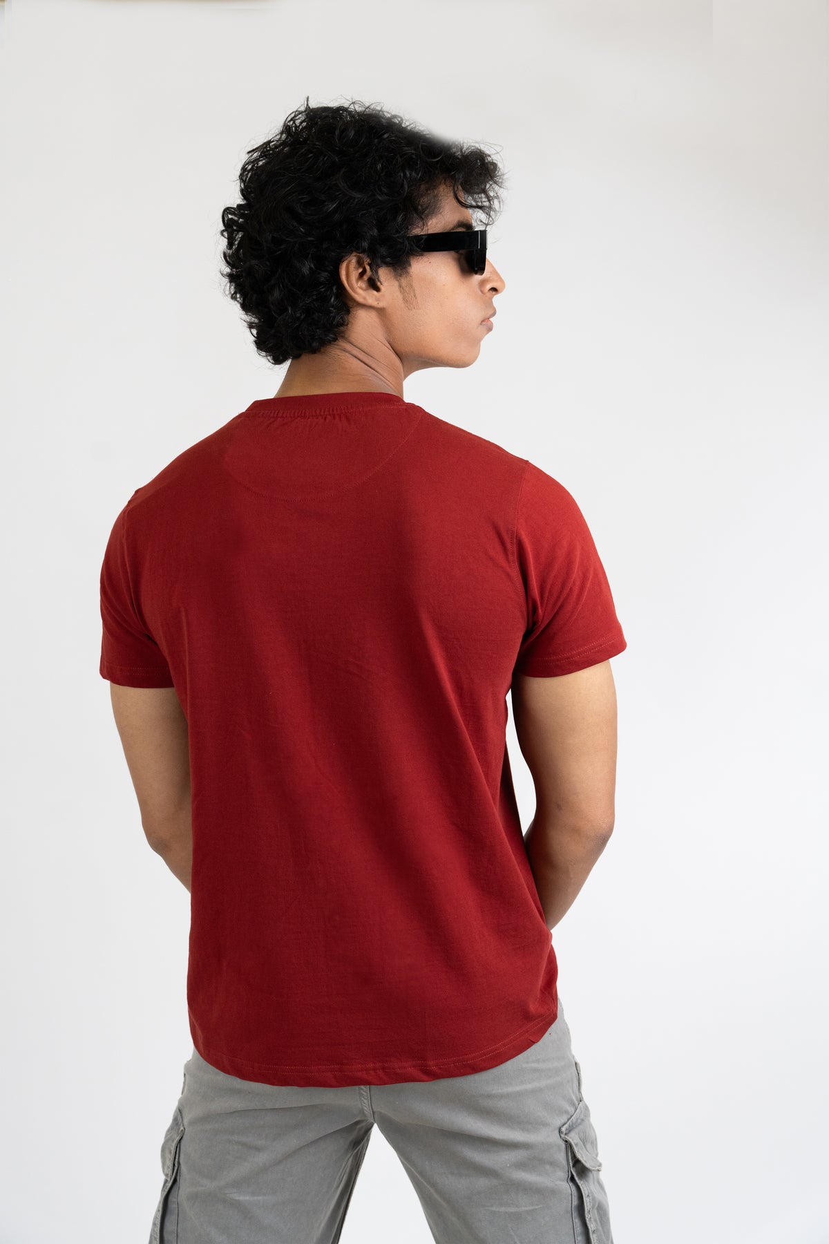 Mens Rust Classic Crew Neck – Hippikart